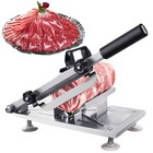 Manual Meat Cutter Frozen Beef Lamb Mutton Roll Food Sheet Slicer Kitchen Tool