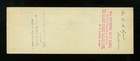 1900 First National Bank Of Morristown  New Jersey Check  ch 1188  - Sc R164