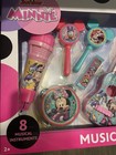 New Disney Minnie Music Set Colorful 8 Musical Instruments Age 2 