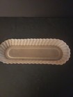 Pink Depression Frosted Glass Dresser Set With Tray