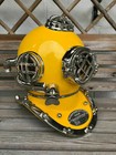 Vintage Marine Replica 18  U s Navy Mark V Diving Helmet Deep Sea Divers Helmet