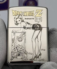 Zippo Dragon Ball Z Android 18 Lighter Silver Collectible Anime Design W  Box