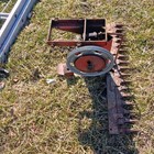 Vintage David Bradley Sickle Bar Mower Working Original