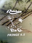 Rfc Rainbow Fringe 9 5    Surfboard Fin Surfing Surf New Travelers Limited