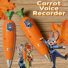 Zootopia 2 Carrot Recorder Pen   Judy   Nick Style For Kids   60s Mini Recorder 