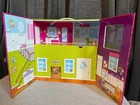 Calico Critters Carry And Play House Cc9900 Dollhouse Playset Storage Box