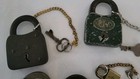 Vintage Lot Of 9 Padlocks  6 Have Keys 