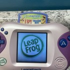 Leapfrog Leapster 2 Pink Purple Learning Game Console W Games Please Read     