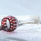 Handcrafts Red Hand Cut Wine Glasses Edo Kiriko s Hock Glass Goblet