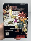 Chrono Trigger Super Nintendo Snes Original Instruction Manual Only  damage 