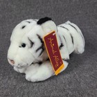 Animal Alley White Striped Bengal Tiger Plush 13  Toys R Us 2007 Stuffed Animal