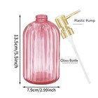 Soap Dispenser - 2 Pack 14 Oz Kitchen Soap Dispenser With Pump  Bathroom Tran   