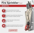 The Quickstop Commercial Fire Sprinkler Shut Off  Tool 