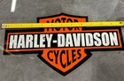 Harley Davidson Bar And Shield  inside  Window Decal 7    X 12   
