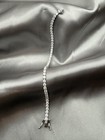 6ct D vvs1 Round Moissanite Tennis Bracelet     3mm     925 Silver     6 5 Inch