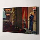 New York Movie 1939 By Edward Hopper Vintage America Canvas Print Wall Art
