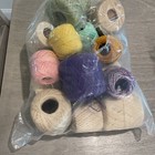 Mixed Lot Cotton Crochet Thread Ballsassorted Colors For Tatting Knitting