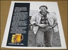 1985 Coors Beer Print Ad Advertisement Coors Is The One Vintage Golden Colorado