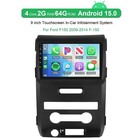 For Ford F-150 2009-2014 Apple Carplay Android 15 Car Stereo Radio Gps Fm 2 64gb