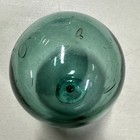 Japanese Glass Fishing Float  Hand Blown  Antique 4 Inches