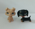 2pcs lot Littlest Pet Shop Lps Dogs  325 1194animals Figure Toys
