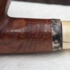 Vintage Esterd Briar Tobacco Pipe Dragon Carved Motif Estate Smoking Pipe