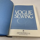 Vogue Sewing Hardback With Dust Jacket 1982 Fashion Dressmaking