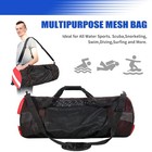 Mesh Duffle Bag  Large Dive Bag With Padded Removeable Adjustable Shoulder St   