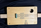 Hand Made 3 String Cigar Box Guitar Electric Or Acoustic Raw Wood Indios Unique
