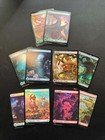      Foil Full Art Land Set  x10 Lands  - Lorwyn Eclipsed - Mtg - Nm