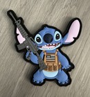 Tactical Stitch Rubber Pvc Hook loop Morale Patch