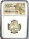 Attica Athens Athena Owl Ar Tetradrachm Silver Coin 440-404 Bc - Ngc Choice Vf