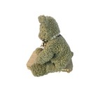 First   Main Teddy Bear 14  Plush Light Brown Curley Q Plaid Bow Stuffed Animal