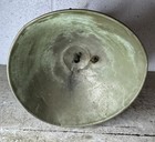 Antique Vintage Large Justrite Brass Carbide Miners Lamp 7  Reflector Deflector