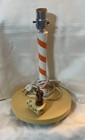 Vtg Nursery Originals Lamp Mouse On Cheese Swiss Tone Musical - Rock A Bye Baby
