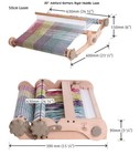Ashford Knitters 20  Rigid Heddle Folding Loom With Bag - Ships From Wa