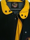 Vintage Nascar Miller Genuine Draft Jacket Black Mens Size Large