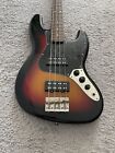 Fender Modern Player Jazz Bass 2012 Mic Sunburst 4-string Rare Bass Guitar