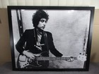 Large Framed Photo Print Bob Dylan Playing Bass In Studio W  Harmonica 32 x26 5 