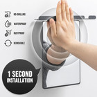Shower Mirror Fogless For Shaving With Razor Holder  Anti-fog With Powerful Suct