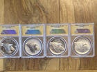 2017 American Liberty 225th Anniv Silver 4 Medal Set Anacs Pf70 Rp70 Sp70 Ms70  
