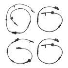 Set Of 4 Abs Wheel Speed Sensor Front Rear For Chrysler 300 Charger Challenger
