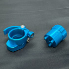 Planet Eclipse Emek 100 Etha2 Aluminum Feedneck And Back Cap Combo - Turquoise
