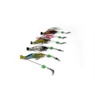 24 X Plastic Fishing Lures Soft Tackle Prawn Shrimp Flathead Bream Cod Bass Glow