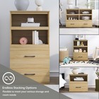 Mainstays Ardent One Drawer Modular Storage System  Euro Oak