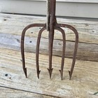 Vintage 5-tine Ice Fishing Spear Metal Fish Gig Prong 60 5 