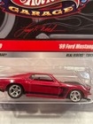 Hot Wheels Larry s Garage  1 20  69 Ford Mustang Red - Chase Initials Base