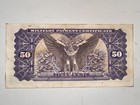 Military Payment Certificate 50 Cents Series 692  1970  Final Issue Us Mpc Note