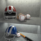 2pcs Baseball Display Case Acrylic Cube - Uv Protected Acrylic Baseball Holder