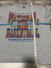 Nba T Shirt 30 Teams 2 Conferences Men   s Xl Gray Graphic Tee